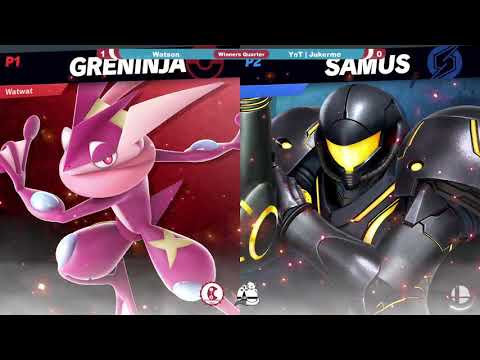 Checkpoint Ultimate S4 W18 - Watson (Greninja) vs Jukerme (Samus) - Winners Quarters