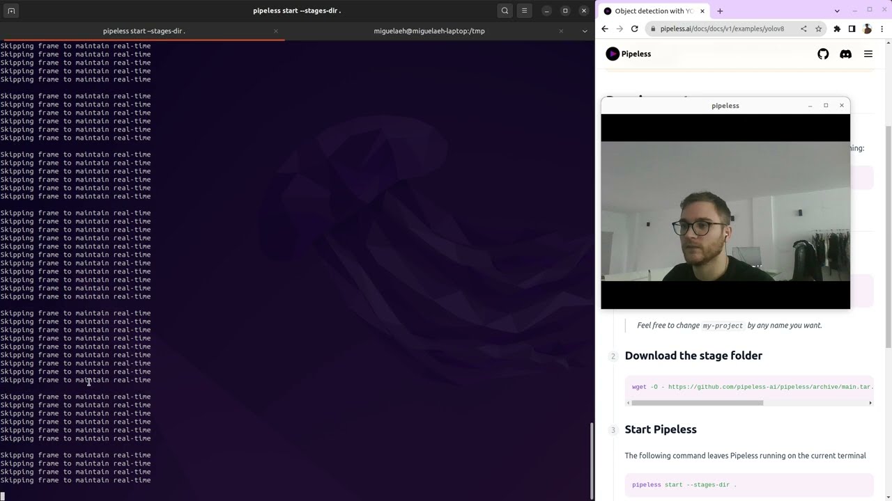 Pipeless - Computer Vision Framework demo video