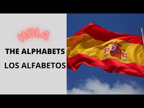 Spanish alphabets//Los alphabetos//Spanish for beginners