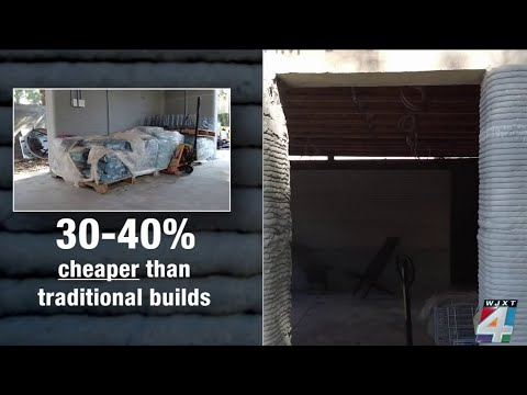 Jacksonville company rolls out 3D construction robot to tackle housing costs | 'Trying to lead'