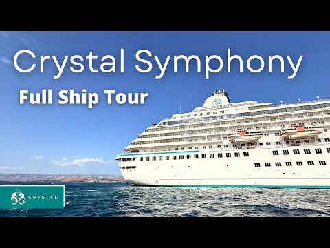 Thumbnail for Crystal Symphony Full Tour & Review 2025 (Top Luxury Cruise Ship after $150M Renovation)