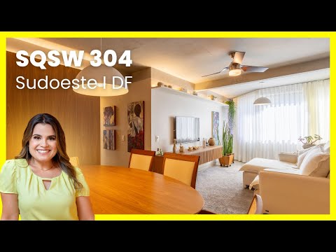 SQSW 304, 100% REFORMADO, NASCENTE, 3 QUARTOS, 2 VAGAS