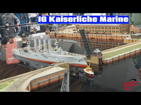 IG Kaiserliche Marine - S.M.S. Scharnhorst auf der Faszination Modellbau 2023 #rc #marine