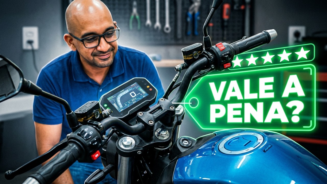 Moto Elétrica vs Gasolina QUAL REALMENTE Vale (Comparação 2026)