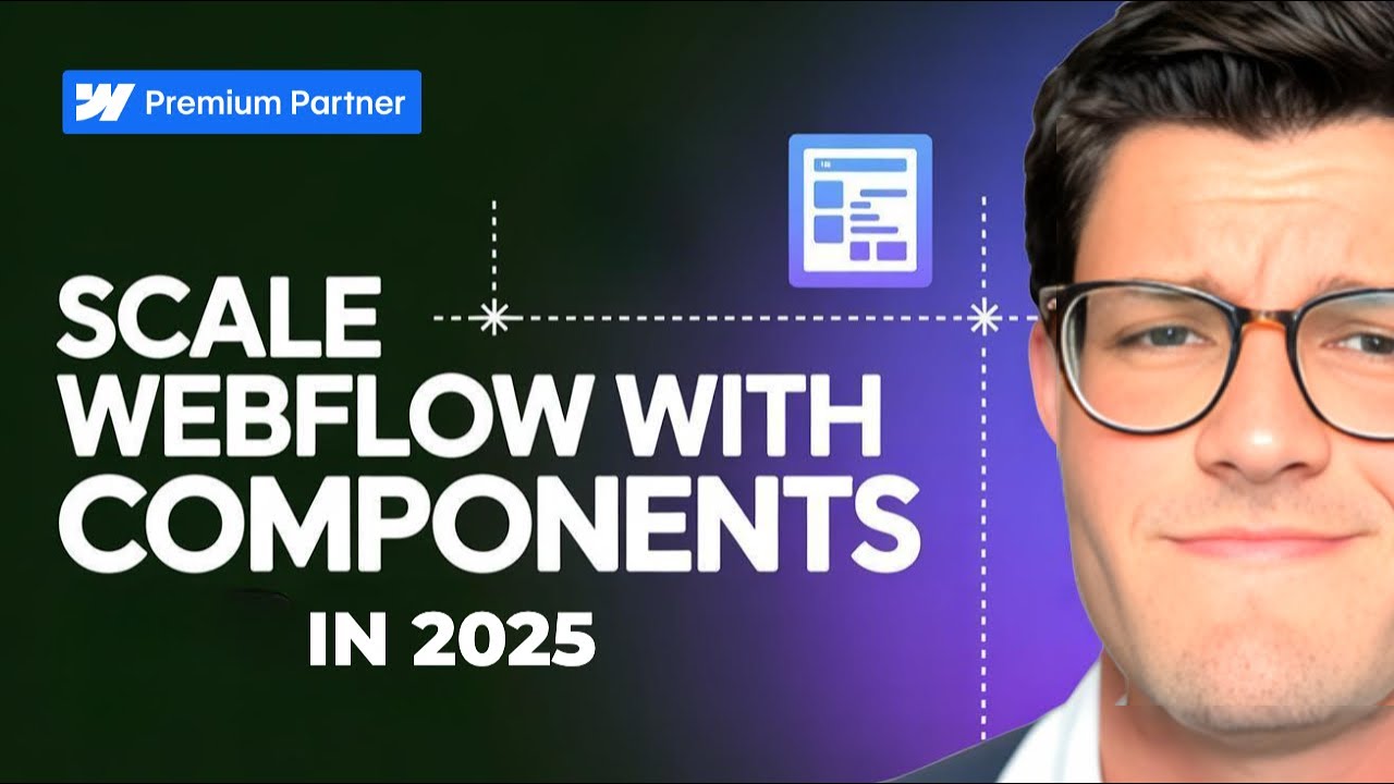 How To Scale Webflow Website With Components in 2025