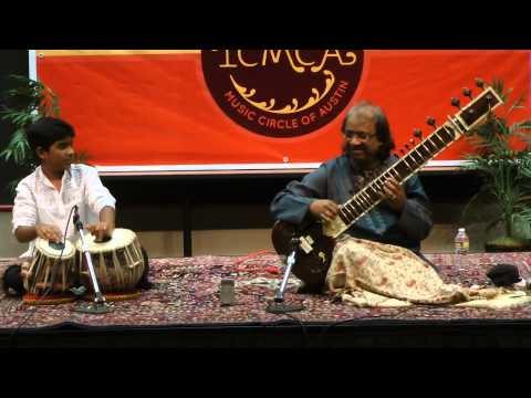 Pandit Nayan Ghosh with his son and child prodigy Ishaan Ghosh - Raga Tilak Shyam