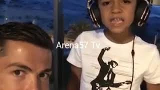 Cristiano Ronaldo Singing Davido FIA