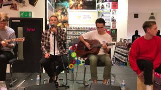 Playing Fiction - ROAM (Acoustic Set at HMV Manchester - 18/10/17)