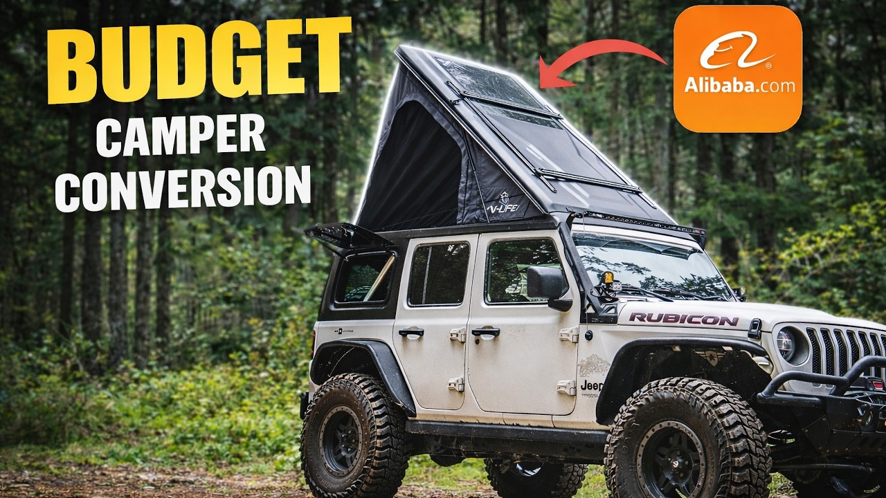 I Replaced My Jeeps Hardtop With a Chinese Camper