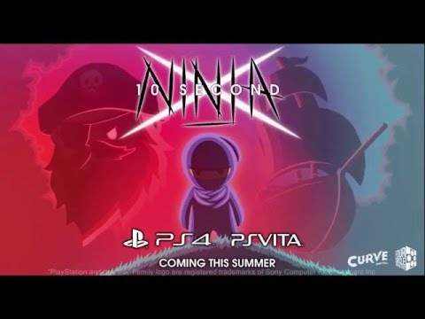 10 Second Ninja | Announcement trailer | PS4, PS Vita