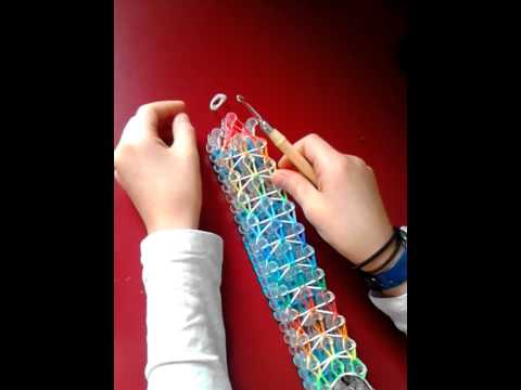 Rainbow loom dreifach Armband