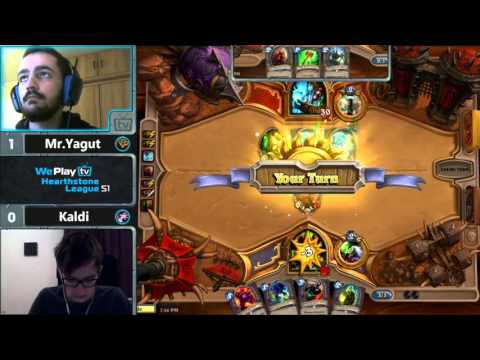 Weplay Hearthstone League Day #3 Mr.Yagut vs Kaldi [ENG]