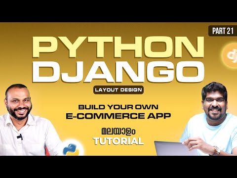 Part 21 - Layout Design | Python Django Project | Brototype Tutorials Malayalam