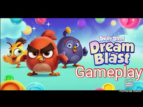 Angry Birds Dream Blast Gameplay