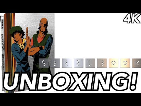 COWBOY BEBOP THE COMPLETE SERIES  (Steelbook) Unboxing and Review With Commentary