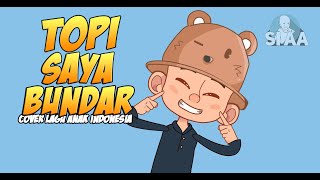 Download lagu Topi Saya Bundar Versi Reggae (Video Animasi) l Cover LAGU ANAK INDONESIA mp3