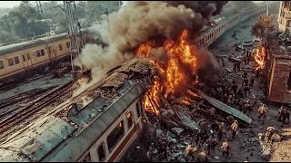 3 分钟前！满载朝鲜军队的火车在俄罗斯境内被乌克兰MQ-9“死神”摧毁！