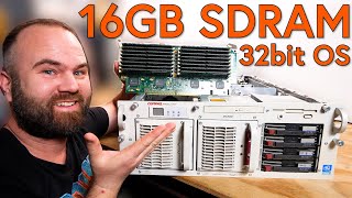 16GB Memory on Windows 2000! Compaq Proliant DL580