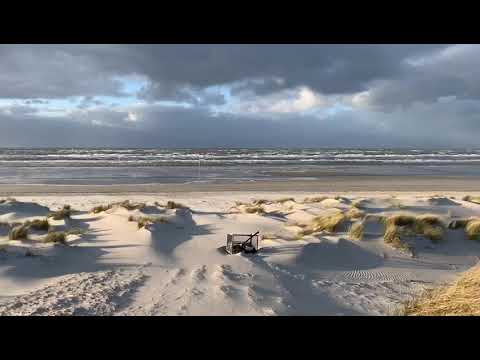 Panoramavideo am Strand von Langeoog