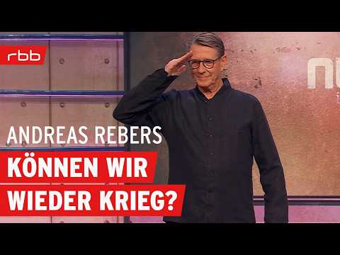Andreas Rebers fragt sich, wie kriegstüchtig die Jugend ist | Comedy | Nuhr im Ersten