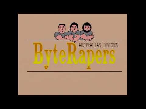 Byterapers Lamedemo by (B) Australia - Crappy Amiga Demo Feat Heatbeat 1991 - Demoscene 50 FPS