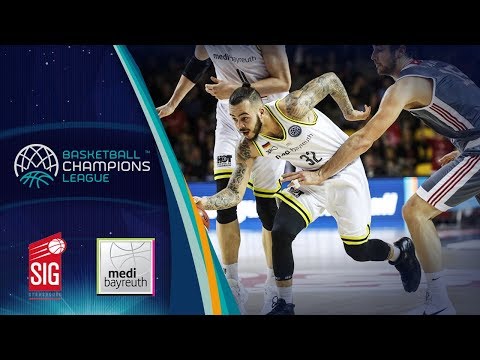 SIG Strasbourg v medi Bayreuth - Highlights - Basketball Champions League 2017-18