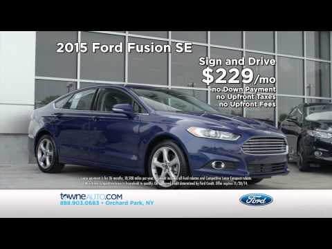 Towne Ford - 2015 Ford Fusion (November 2014)