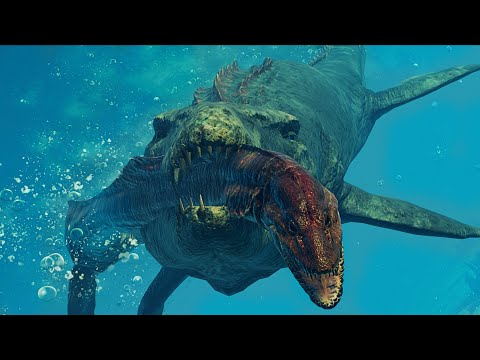 Mosasaurus - King of the prehistoric ocean | Jurassic World Evolution 2