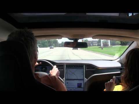 Thumbnail for A Tesla Model S Test Drive by Tesla Model 3