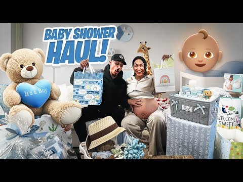 Baby shower haul | Everything We Got for Our Baby Boy 👶🩵