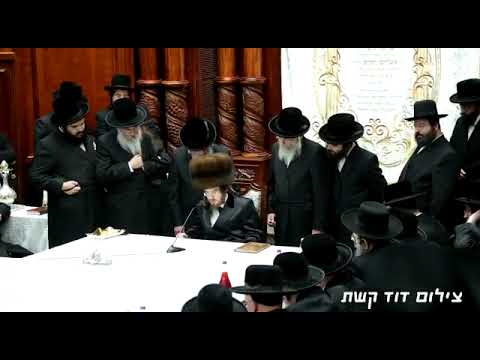 Sadigura Rebbe Urging His Followers To Vote for the 25th Knesset