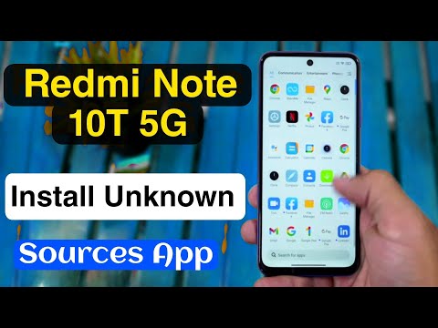 How to Allow Unknown Sources in Redmi Note 10T 5g | Redmi Note 10T 5g Unknown Sources Setting