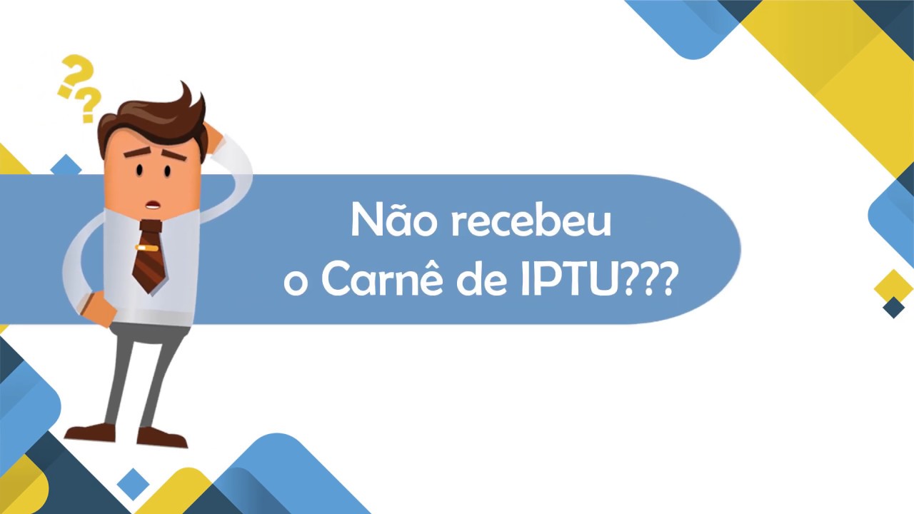 Tutorial: Como imprimir seu IPTU
