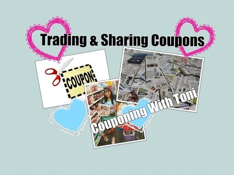 Trading/Sharing Coupons With Toni Video