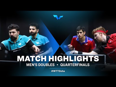 N. Alamiyan/Nima Alamian vs Martin Allegro/F. Lambiet | WTT Contender Doha 2021 | MD | QF Highlights