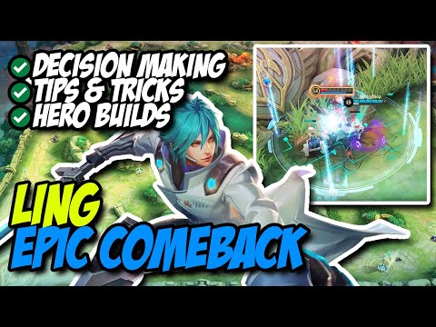 LING IS STILL META!! || MOBILE LEGENDS HERO BUILD AND GAME GUIDE