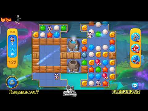 Fishdom level 7988 / Фишдом уровень 7988