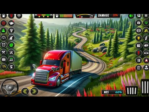 Euro uphill truck simulator game / Indian bus uphill bus games 3d / ultimate off-road simulator game