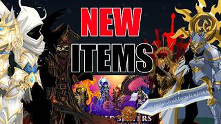 New LQS Sets! + Celestial DragonKnight | More TLAPD and Mogloween Items! AQW