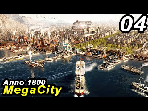Fighting for SURVIVAL - Anno 1800 MEGACITY || ALL DLCs & LEGENDARY Difficulty - 50+ Mods Part 04