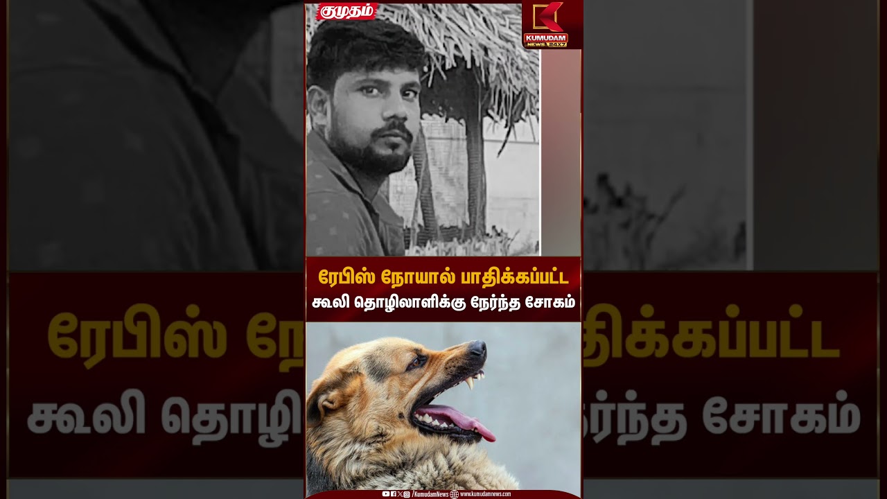 ரேபிஸ் நோயால் பாதிக்கப்பட்ட கூலி தொழிலாளிக்கு நேர்ந்த சோகம் | Rabies Infected Case | Kumudam News