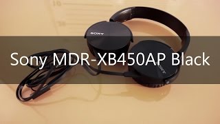 Sony MDR-XB450AP Black - відео 3