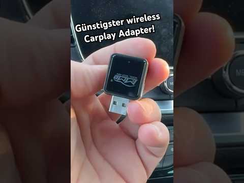 Das ist der günstigste wireless Carplay Adapter, der auch noch gut ist! #carplay