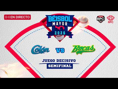 EN VIVO | BÉISBOL MAYOR | Colón vs Bocas del Toro, juego 7 de la semifinal 2026