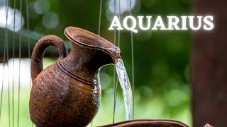 Aquarius - The Water Bearer, The bridge between Logic and Intuition !!