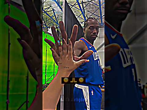 Kawhi blocks with one Finger 🥶🔥