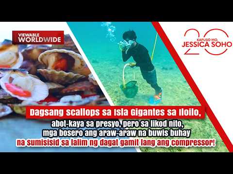 Compressor divers risk their lives in the sea using air compressors | Kapuso Mo, Jessica Soho