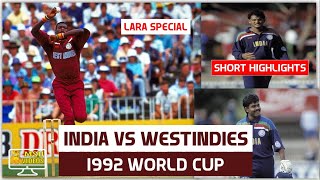 INDIA vs WESTINDIES 1992 WORLD CUP HIGHLIGHTS  Bra