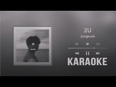 2U | Jungkook Cover [Karaoke Ver Eng]