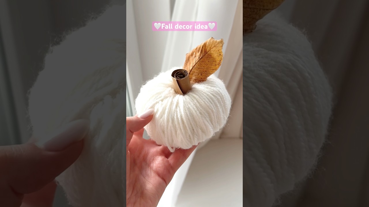 DIY fall decor idea🤍